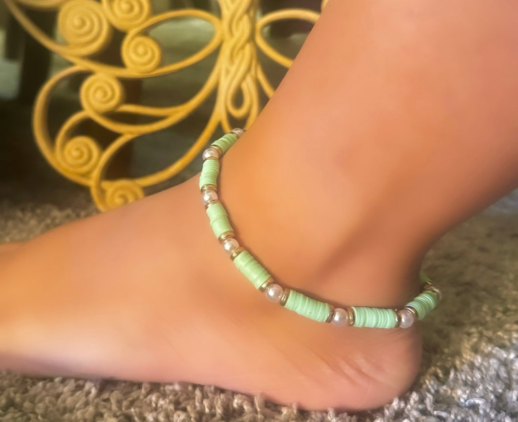 Tropical Pearl Anklet