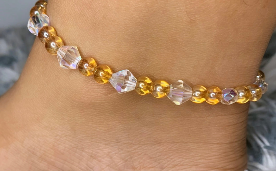 Crystal Clear Anklet